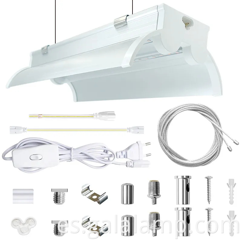 Luz de cultivo LED de espectro T8 completo para el crecimiento de las plantas interiores